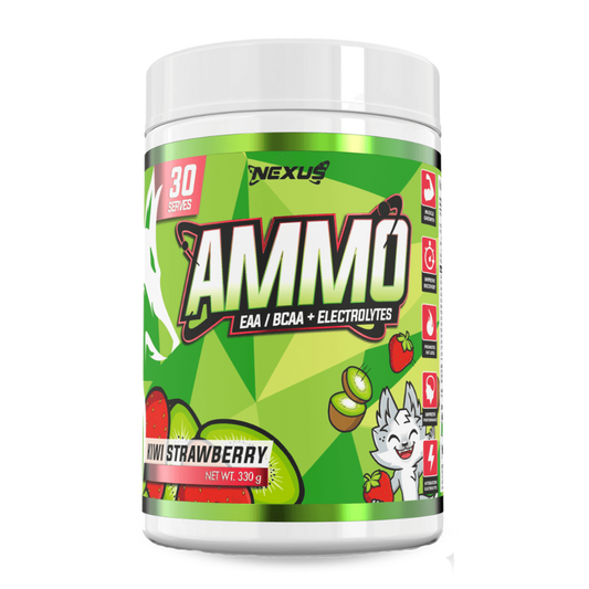 Ammo | EAA/BCAA + Electrolytes & NEXUS-ESSEN-AMNO-30-SRV-KIW