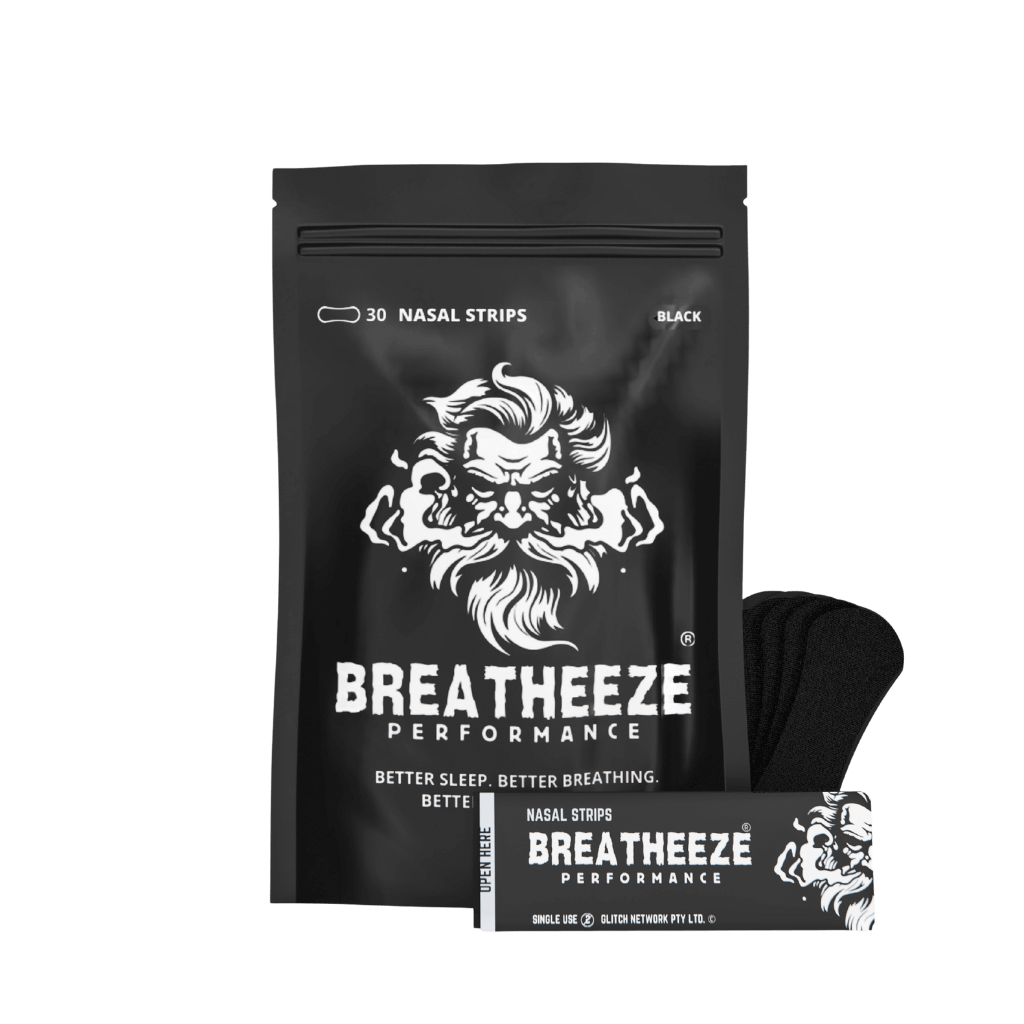 Nasal Strips & Breatheeze-Perform-Nasal-Strip-30-Sidecart-Black