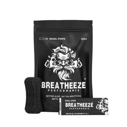 Nasal Strips (2) & Breatheeze-Nasal-LITE-Black-30