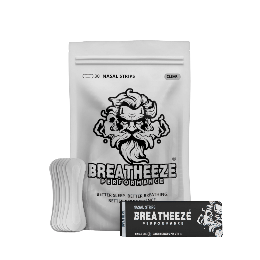 Nasal Strips (1) & Breatheeze-Nasal-LITE-30-Sidecart-White