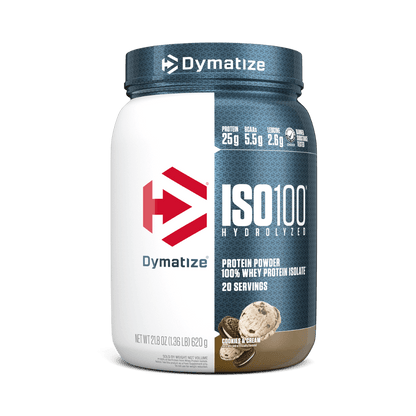 ISO-100 (12) & Dymatize-ISO100-20Srv-Cookies&Cream