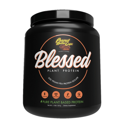 Blessed Plant Protein (18) & EHPLabs-Blessed-454g-PB