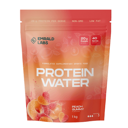 Emrald Labs Protein Water (4) & Emrald-Protein-Water-1kg-Pea