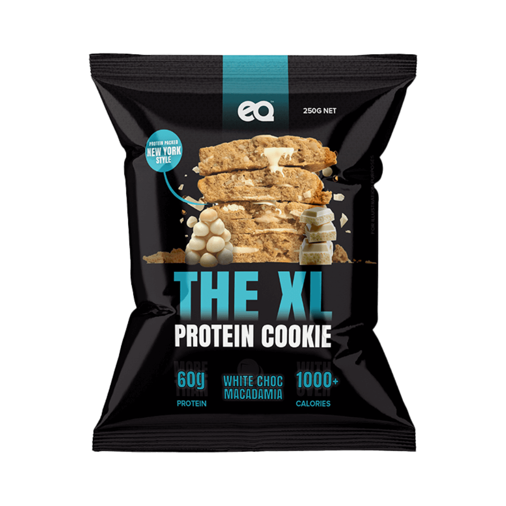 XL1000 Cal Protein Cookie (4) & EQ-1000Cal-Cookie-Box8-WhtChc