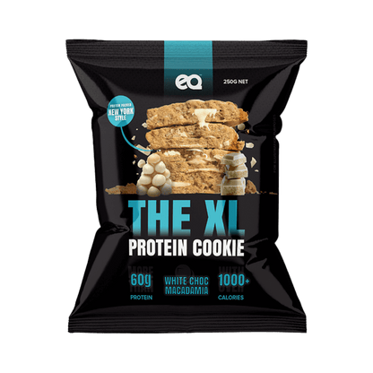 XL1000 Cal Protein Cookie (4) & EQ-1000Cal-Cookie-Box8-WhtChc