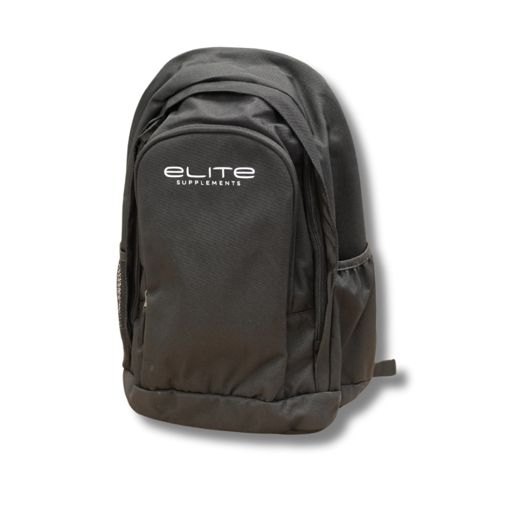 Elite Supps Backpack & ES-BackPack-Black