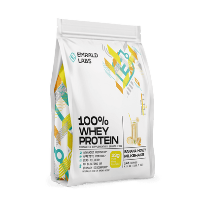 100% Whey Protein (26) & Emrald-100%Whey-4.5kg -Ban