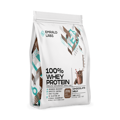 100% Whey Protein (28) & Emrald-100%Whey-4.5kg-Chc