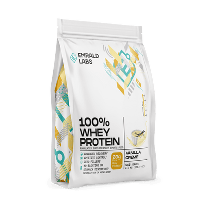 100% Whey Protein (27) & Emrald-100%Whey-4.5kg-Van