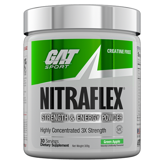 Nitraflex & Gat-Nitraflex-30Srv-GreenApple
