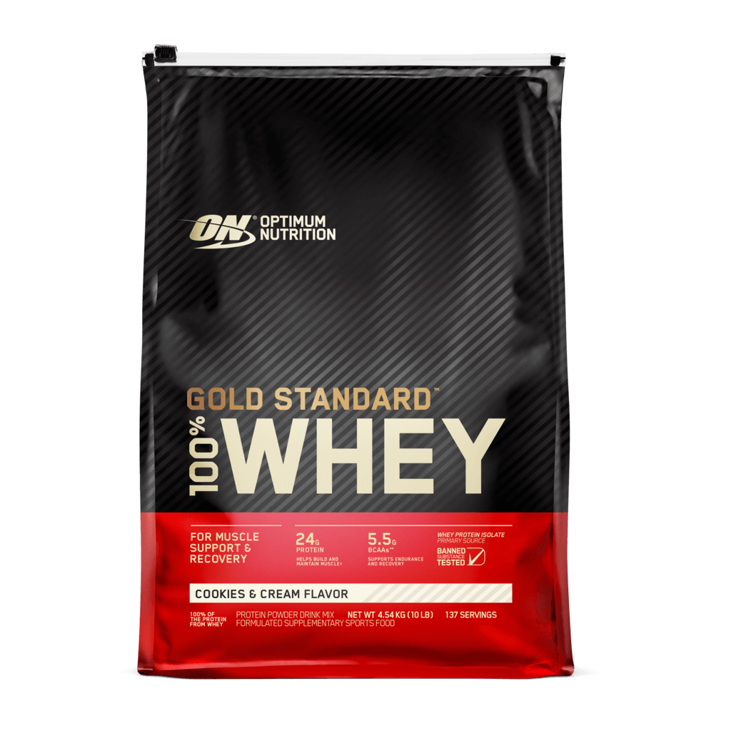 Gold Standard 100% Whey (10) & ON-GSW-100%-10lb-C