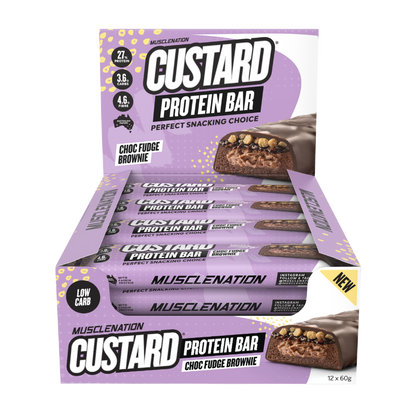 Custard Protein Bar (2) & MN-BAR-BOX12-CF