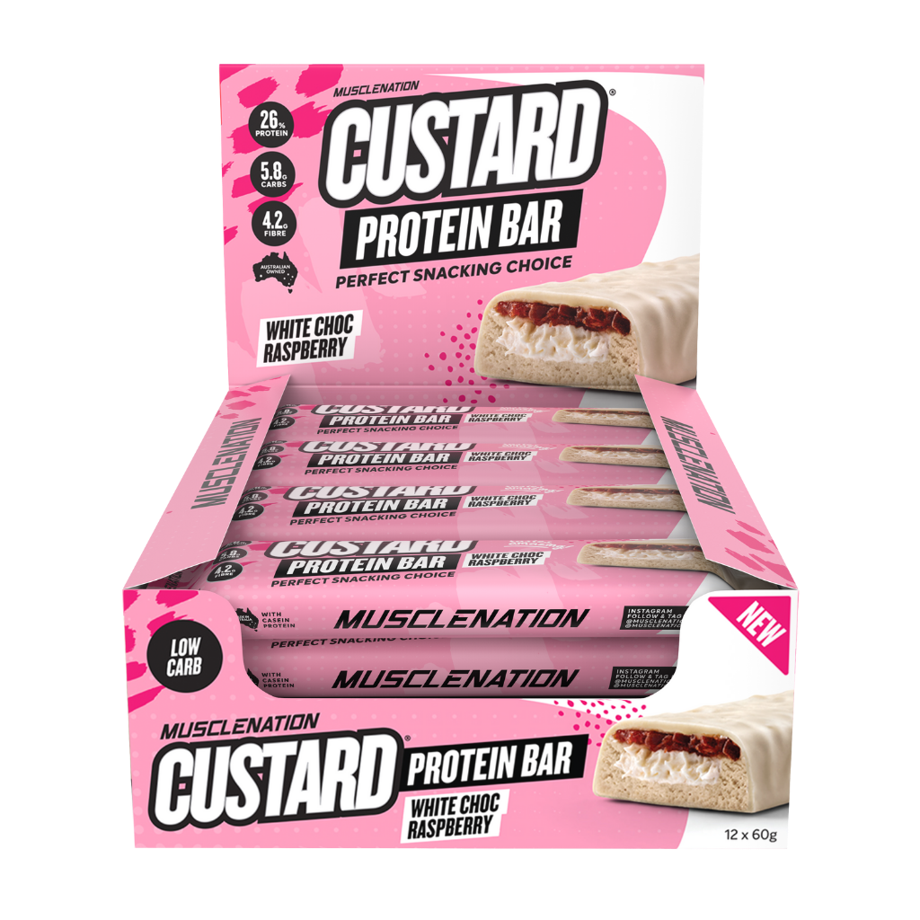 Custard Protein Bar (7) & MN-BAR-BOX12-WCR