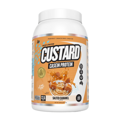 Muscle Nation Casein Custard (10) & MUSCLENATION-CASEIN-CUSTARD-SLTC