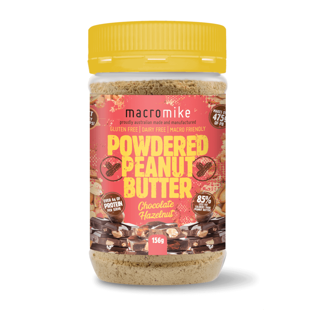 PB+ Powdered Peanut Butter & MacroMike-PB+-156g-Orig & MacroMike-PB+-156g-ChocHaz