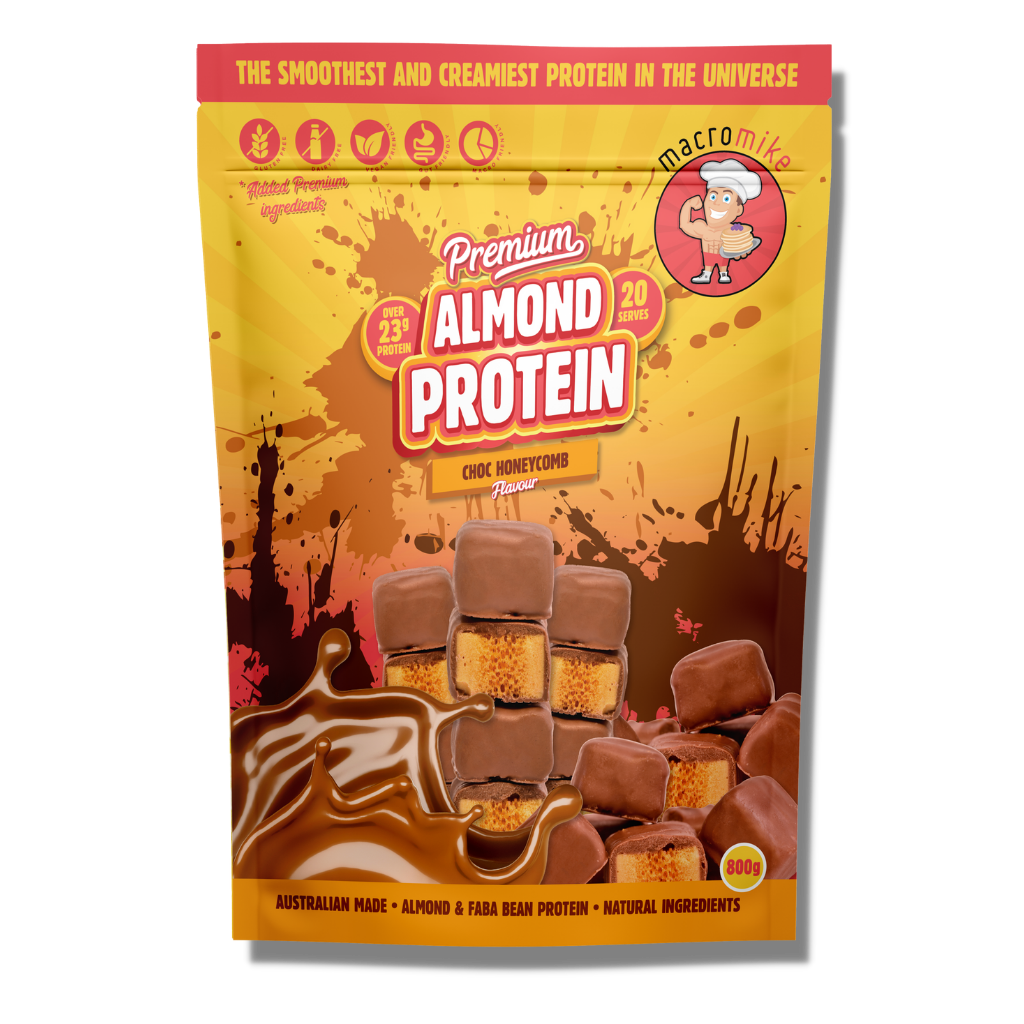 Premium Almond Protein (1) & MacroMike-Prm-Almnd-800g-ChocHon