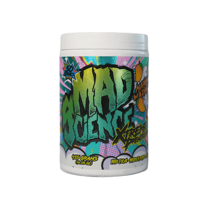 Mad Science Xtreme Pre Workout (2) & Mad-Science-Xtreme-Pre-50/25serve-Man