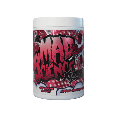 Mad Science Xtreme Pre Workout (1) & Mad-Science-Xtreme-Pre-50/25serve-Raz