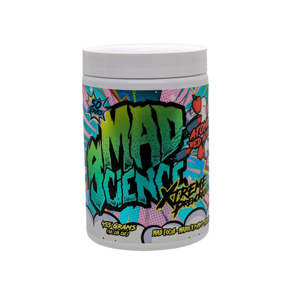Mad Science Xtreme Pre Workout & Mad-Science-Xtreme-Pre-50/25serve-App