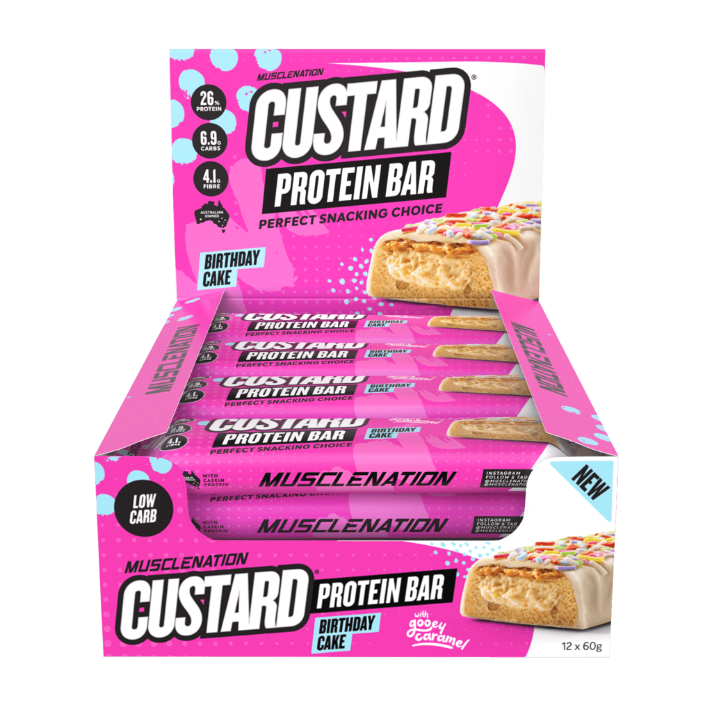 Custard Protein Bar & MN-BAR-BOX12-Birthday