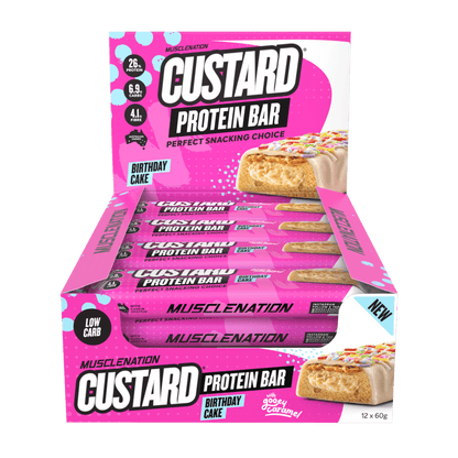 Custard Protein Bar & MN-BAR-BOX12-Birthday