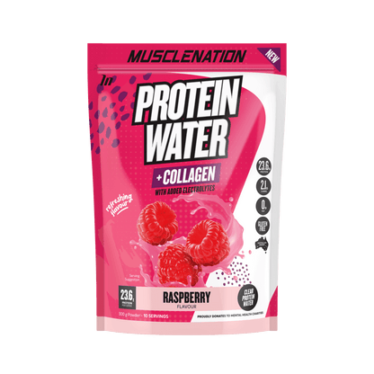 Protein Water | Collagen + Whey (5) & MN-ProWater-10Srv-Rasp