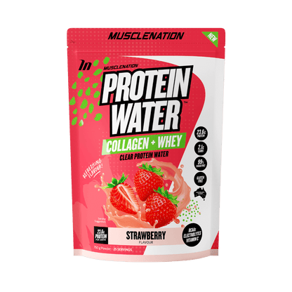 Protein Water | Collagen + Whey (6) & MN-ProWater-25Srv-Straw