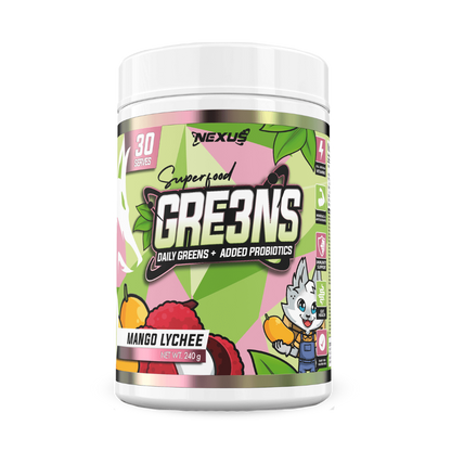 Superfood Gre3ns & NEXUS-Gre3ns-30Srv-Man