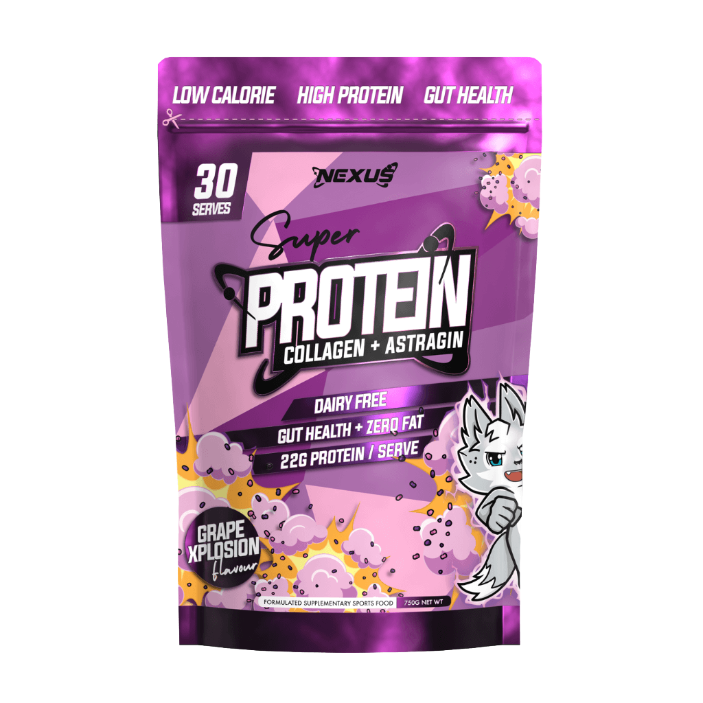 Super Protein Water (1) & Nexus-Super-Protein-30Srv-Grape