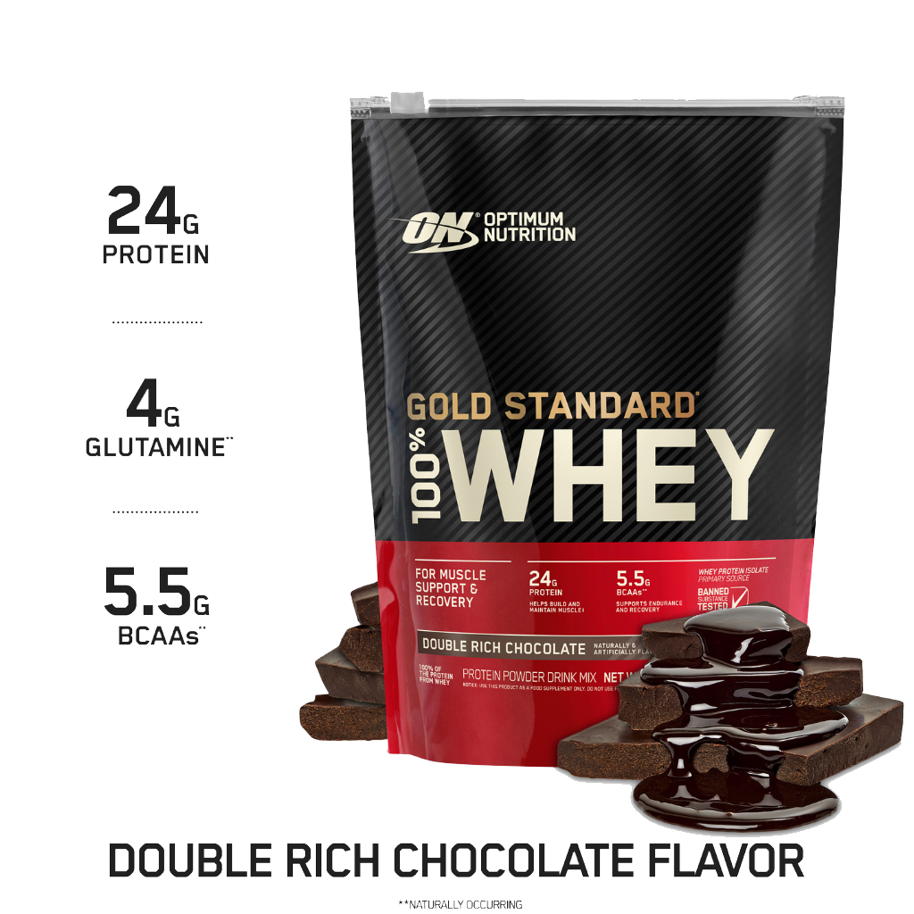 Gold Standard 100% Whey (19) & ON-GSW-1lb-454g-D