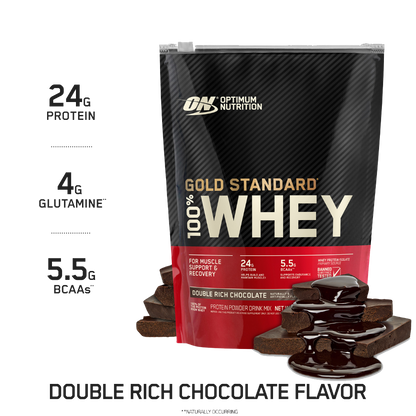 Gold Standard 100% Whey (19) & ON-GSW-1lb-454g-D