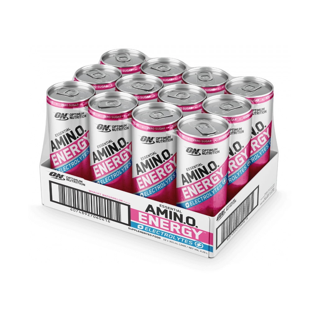 Amino Energy + Electrolyte Sparkling Can & ON-AE+E-SPARKLING-BOX-WATER