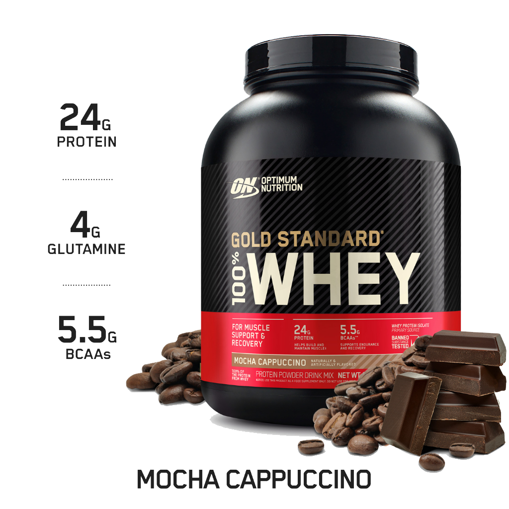 Gold Standard 100% Whey (26) & ON-GSW-100%-73SRV-MOCHAC