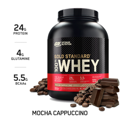 Gold Standard 100% Whey (26) & ON-GSW-100%-73SRV-MOCHAC