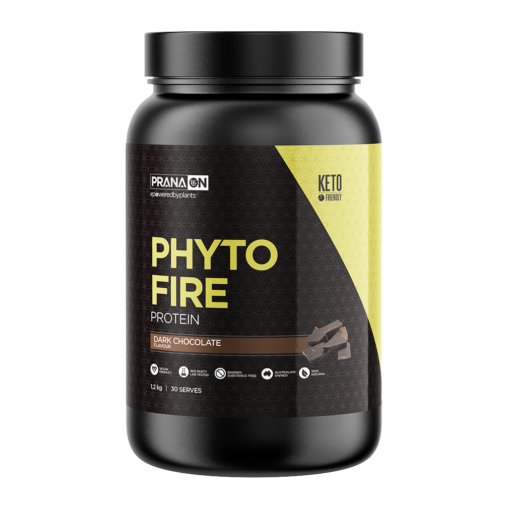 Phyto Fire 2.0 Vegan Fat Burning Protein & PRANA-PHYTO-1.2kg-D