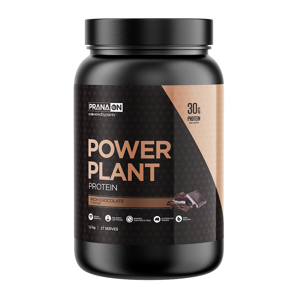 Power Plant Vegan Protein (5) & Prana-PowerP1.2kg-RC