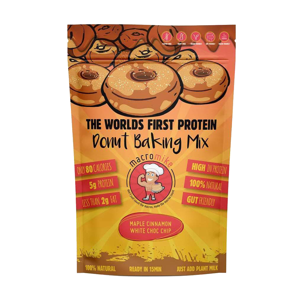 Protein Donut Baking Mix & MacroMike-Donut-Mix-330g-MAPLE