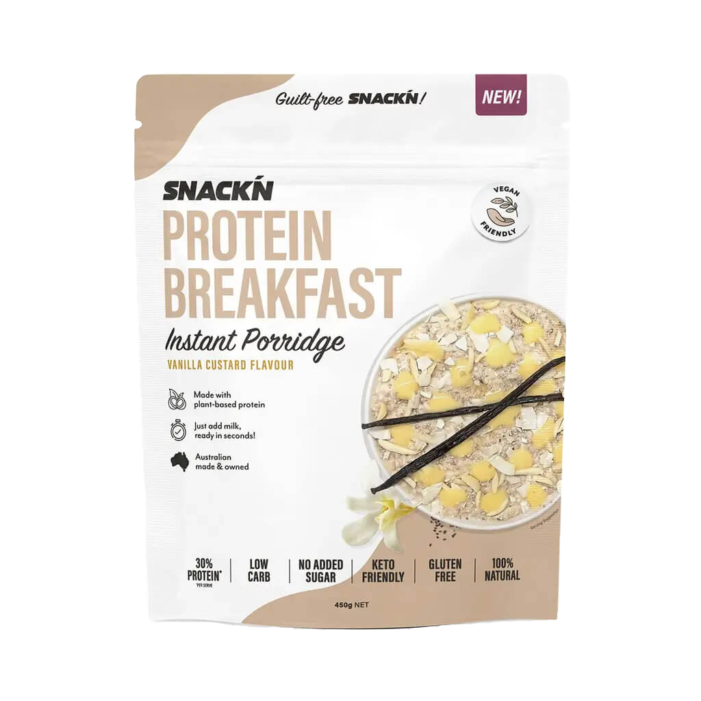 Protein Breakfast Instant Porridge & SNACKN-Instant-Por-450g-Van