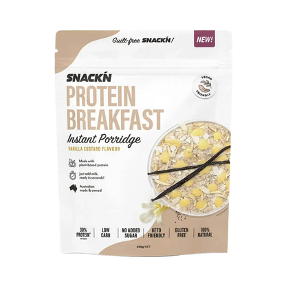 Protein Breakfast Instant Porridge & SNACKN-Instant-Por-450g-Van