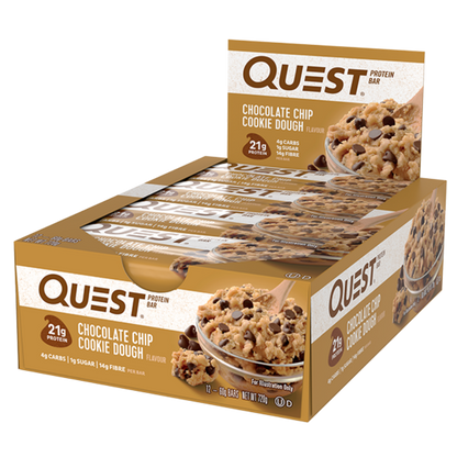 Quest Protein Bar (4) & QUEST-BAR-BOX-12-CHCCOOKIE
