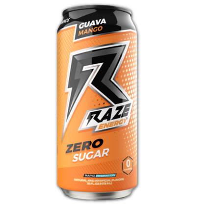 Raze Energy Drink (5) & REPS-RAZE-BOXOF12-GUAVAM