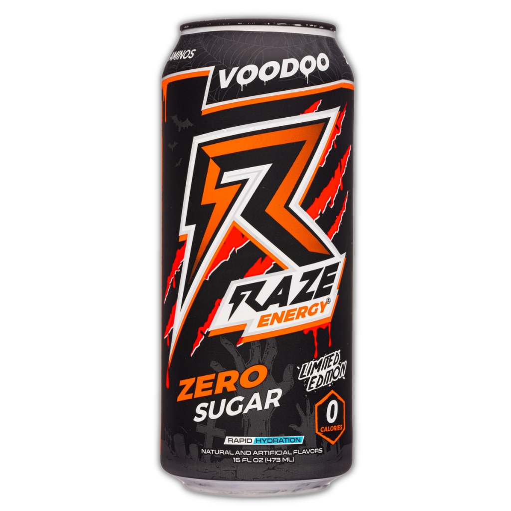 Raze Energy Drink (10) & REPS-RAZE-BOXOF12-VOOD