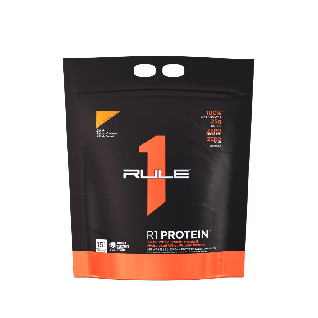 R1 Protein (10) & Rule1-Protein-10lb-Cara