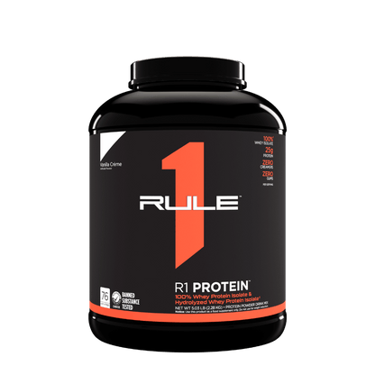 R1 Protein (2) & Rule1-Protein-76Srv-2204g-VanCreme