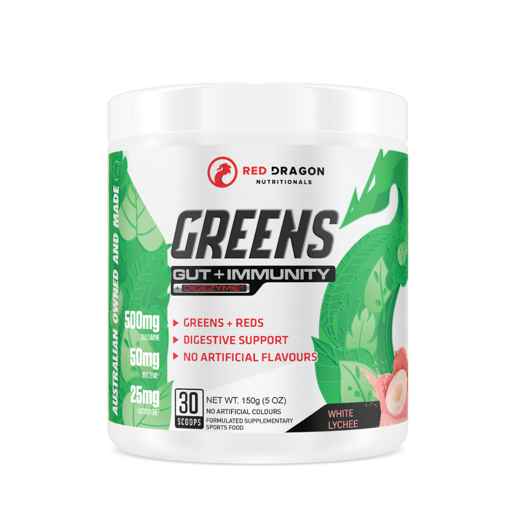 Greens | Gut + Immunity (3) & SCN-GRNS-30SRVS-Lychee