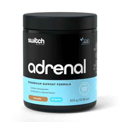Adrenal Switch (10) & SwitchNutrition-Andrenal-Switch-60srv-Choc