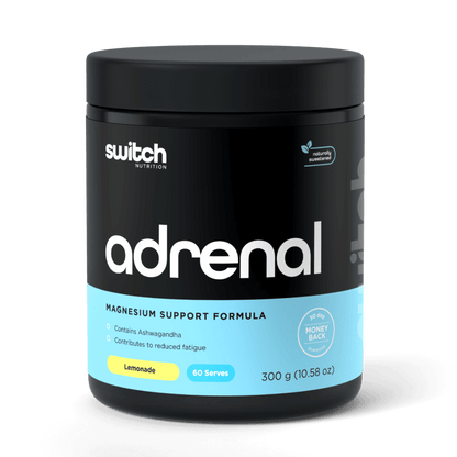 Adrenal Switch (12) & SwitchNutrition-Andrenal-Switch-60srv-Lemon